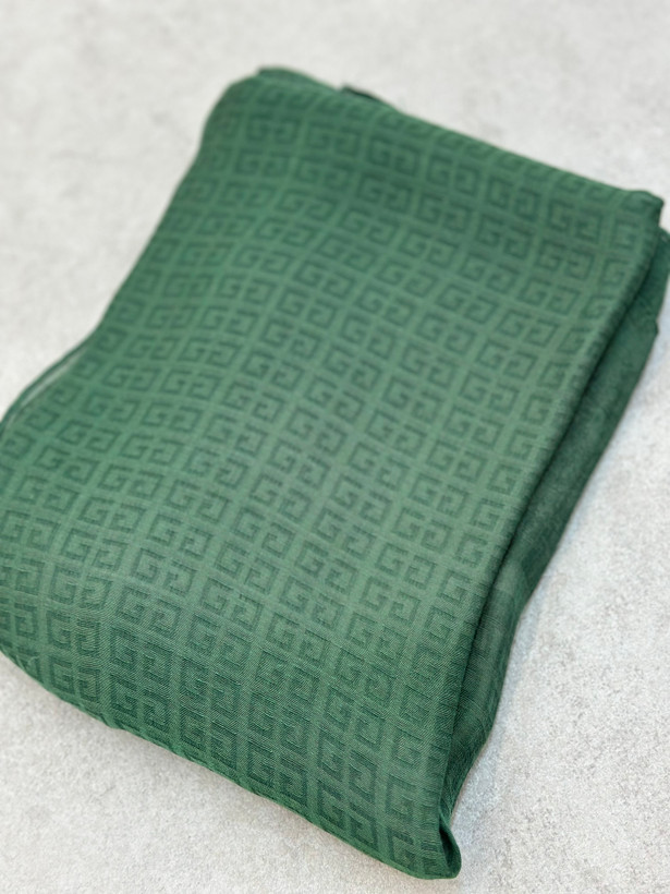 شالحریر ترک رنگ سبز